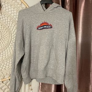Venice beach gray hoodie